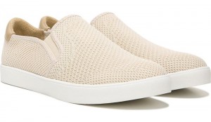 Dr Scholl's Women's Madison Knit Slip On Sneaker Beige Sneakers 451-2418