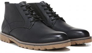 Dr Scholl's Men's Lancer Chukka Boot Black Shoes 687-7169