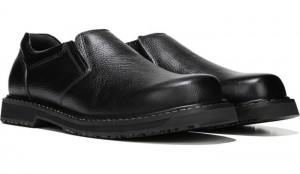 Dr Scholl's Men's Winder Ii Slip Resistant Slip On Black Shoes 568-1958