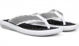 Dr Scholl's Women's Down Time Flip Flop Sandal Black Sandals 771-0359