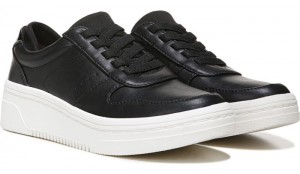 Dr Scholl's Women's Essential Platform Sneaker Black Sneakers 343-0186