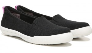 Dr Scholl's Women's Jinxy Slip On Black Sneakers 241-8070