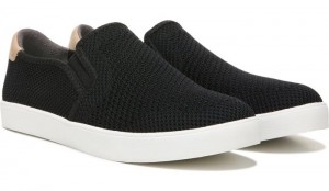 Dr Scholl's Women's Madison Knit Slip On Sneaker Black Sneakers 326-8228