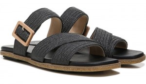 Dr Scholl's Women's Paradise Now Slide Sandal Black Sandals 797-1773