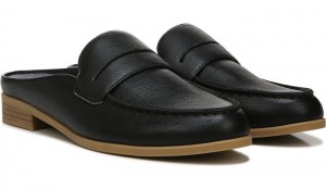 Dr Scholl's Women's Rate Mule Black Flat Shoes 806-8203