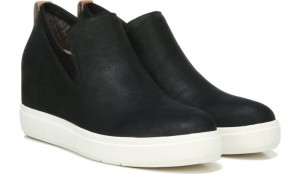 Dr Scholl's Women's Scarlette Wedge Sneaker Black Sneakers 533-5645