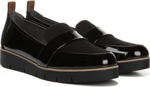 Dr Scholl's Women's Webster Loafer Black Flat Shoes 924-2169