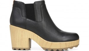 Dr Scholl's Women's Wild About Block Heel Chelsea Boot Black Boots 171-0862