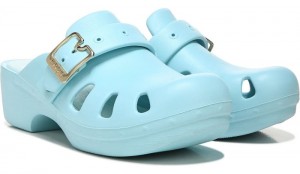 Dr Scholl's Women's Original Clog 365 Blue Flat Shoes 876-5514
