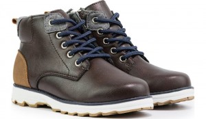 Dr Scholl's Boys Victory Boot Brown Shoes 892-6391