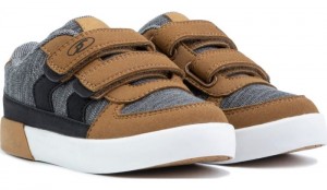 Dr Scholl's Boys Wander Free Sneaker Brown Multicolor Shoes 472-9686