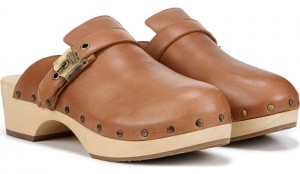 Dr Scholl's Women's Original Clog Brown Flat Shoes 650-3154