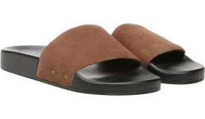 Dr Scholl's Women's Pisces Pool Slide Sandal Brown Sandals 818-3593