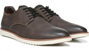 Dr Scholl's Men's Sync Oxford Dark Brown Shoes 899-4706