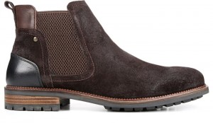 Dr Scholl's Women's Commander Chelsea Boot Dark Brown Boots 901-2459