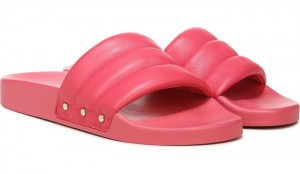 Dr Scholl's Women's Pisces Chill Slide Sandal Dark Pink Sandals 833-1044