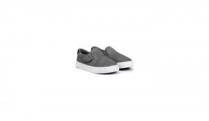 Dr Scholl's Boys Madison Ii Slip On Sneaker Grey Shoes 263-4853