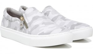 Dr Scholl's Women's No Chill Slip On Sneaker Grey Camo Sneakers 054-5923