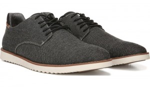 Dr Scholl's Men's Sync Oxford Grey Stripes Shoes 141-9102