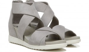 Dr Scholl's Women's Golden Hour Gladiator Sandal Grey Sandals 756-7387
