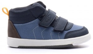 Dr Scholl's Boys Aim High Sneaker Indigo Shoes 853-0807
