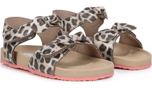 Dr Scholl's Girls Summer Lovin Sandal Leopard Shoes 525-9061