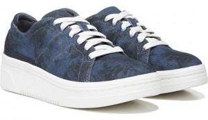 Dr Scholl's Women's Everyday Platform Sneaker Navy Sneakers 110-2828