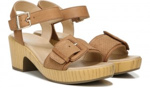 Dr Scholl's Women's Felicity Platform Dress Sandal Orange Sandals 100-3594