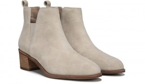 Dr Scholl's Women's Amara Bootie Oyster Suede Boots 701-9177
