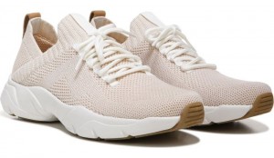 Dr Scholl's Women's Gemma Sneaker Sand Dollar Knit Sneakers 353-6826