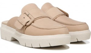 Dr Scholl's Women's Classy Mule Sand Fabric Flat Shoes 993-3072