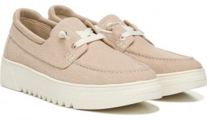 Dr Scholl's Women's Get Onboard Sneaker Sand Fabric Sneakers 639-4625