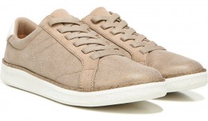 Dr Scholl's Women's Seaside Sneaker Taupe Fabric Sneakers 944-7706