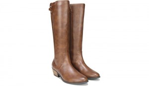 Dr Scholl's Women's Brilliance Wide Calf Boot Whiskey Boots 668-4217