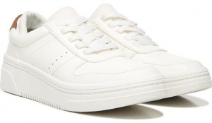 Dr Scholl's Women's Essential Platform Sneaker White Sneakers 997-5697