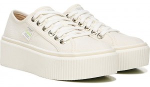 Dr Scholl's Women's Funday Platform Sneaker White Sneakers 395-3190