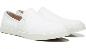 Dr Scholl's Women's Luna Slip On Sneaker White Sneakers 108-6616
