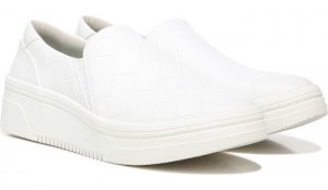 Dr Scholl's Women's Madison Next Platform Slip On Sneaker White Sneakers 032-4632