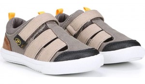 Dr Scholl's Boys Jonah Strap Sneaker Woodsmoke Shoes 397-9723